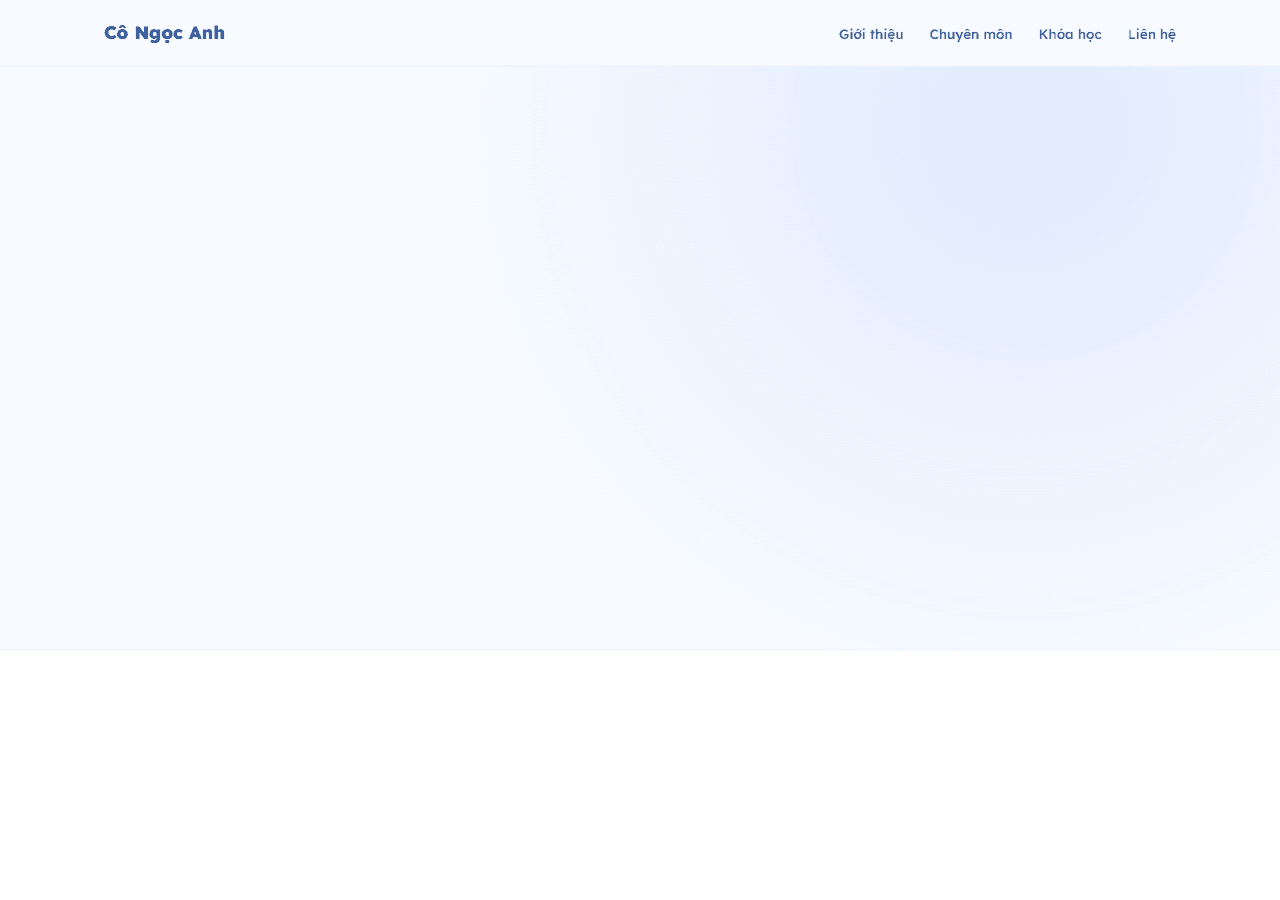 Portfolio Gia Sư Online